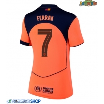 Maglie da calcio Barcelona Ferran Torres #7 Terza Maglia Femminile 2025-26 Manica Corta